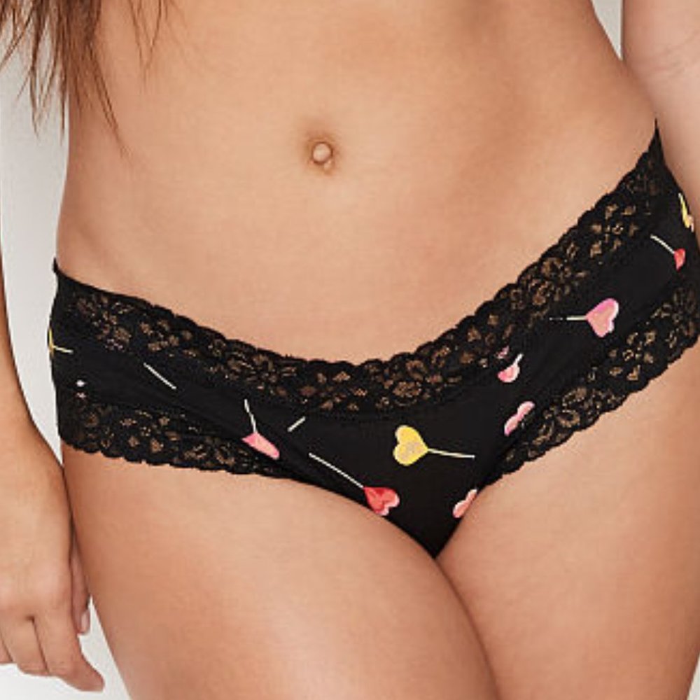 Last One! Hearts 💗Cheeky VS L NWT Lollipop Hearts - Picture 7 of 15